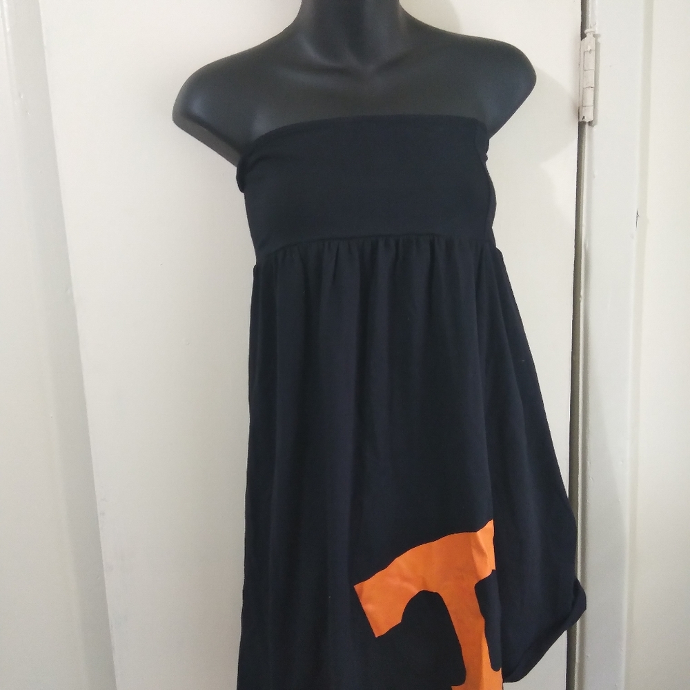 NWT WOMEN'S BLACK TENNESSEE COVER UP DRESS